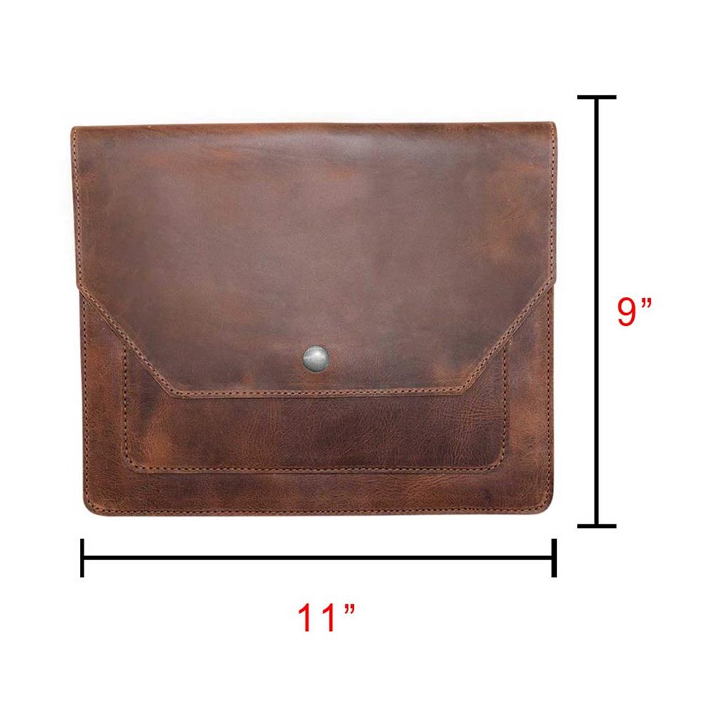 Прави кожни танак портфељ-4 Real Leather Slim Portfolio-4