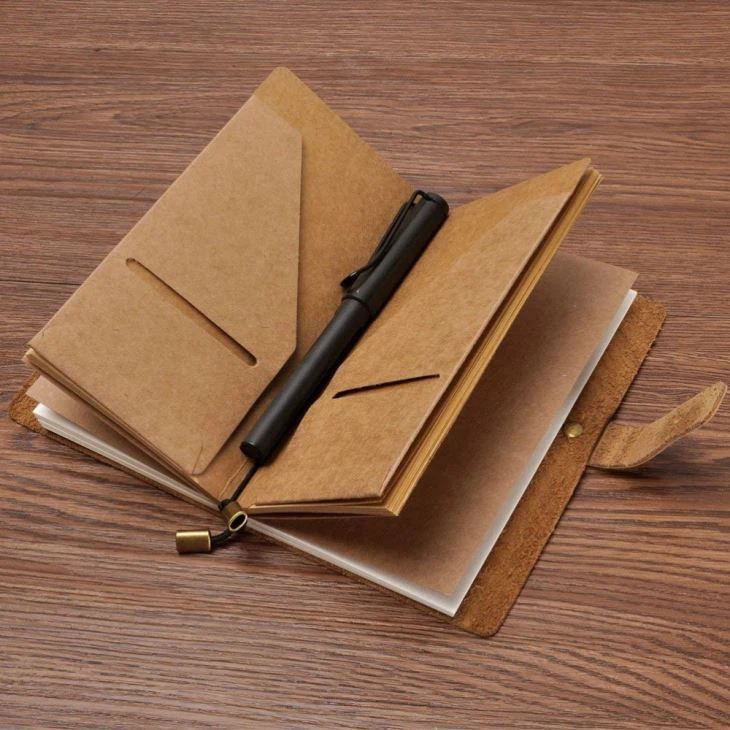 Vintage Cover Leather Notebook Planner Vintage Cover Leather Notebook Planner