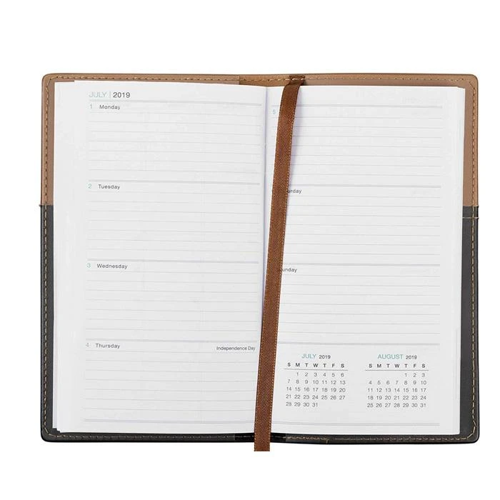 Custom Faux Leather Diary Planner Custom Faux Leather Diary Planner
