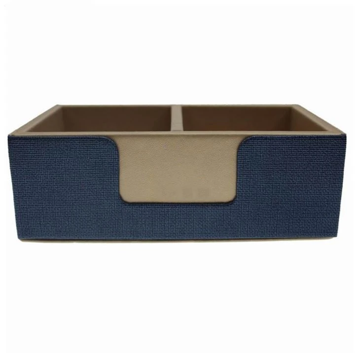 Emboss Logo Hotel Leather Tray Emboss Logo Hotel Leather Tray
