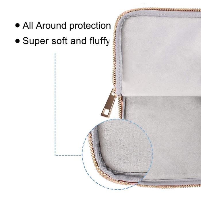 Glitter Leather Tablet Sleeve Bag